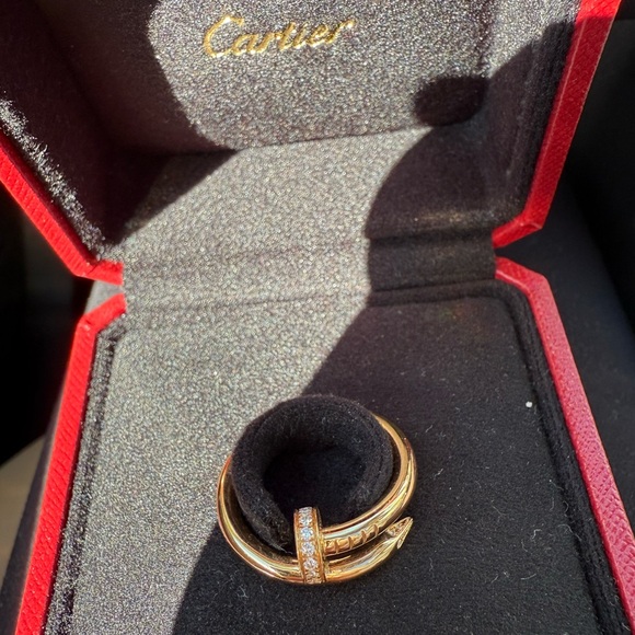 Cartier Gold Nail Ring / JUSTE UN CLOU RING - Picture 1 of 9